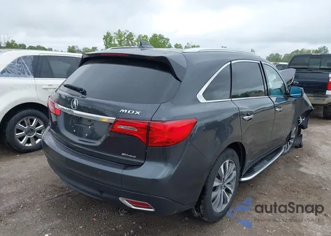 2016 Acura Mdx from USA, damaged, VIN 5FRYD4H62GB059181